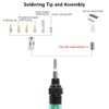Elqater MT-100 Gas Soldering Iron Set Kit Gas Soldering Iron