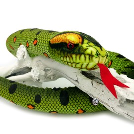 Kuscheltiere.biz Anaconda Boomer Snake Mamba Tree Snake 150 cm Plush Toy Snake