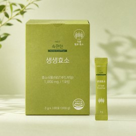 Natural Good Things Quick Live Enzyme 100 sachets 1 box, 300g, 1 unit / 네츄럴굿띵스 속편한 생생효소 100포 1박스, 300g, 1개