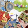 105 Pinceles Para Gouache Oleo Acrílico Acuarela Lienzo