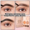 5 En 1 Paleta Sombras, Gloss, Iluminador, Rubor Y Contorno