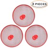 Hunphy 3 Pack Food Mesh Cover Fly Cover Fly Screen