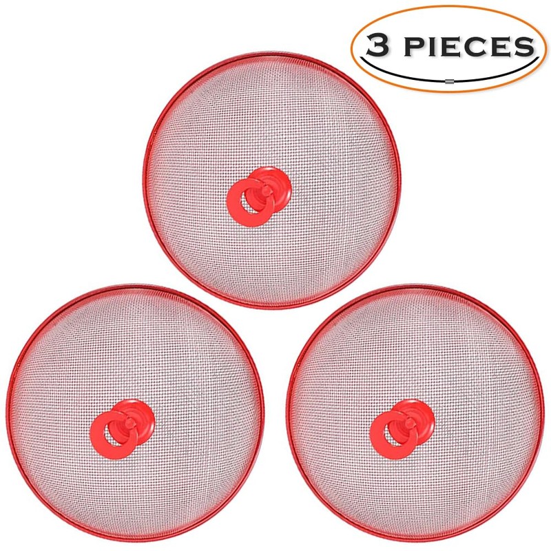 Hunphy 3 Pack Food Mesh Cover Fly Cover Fly Screen