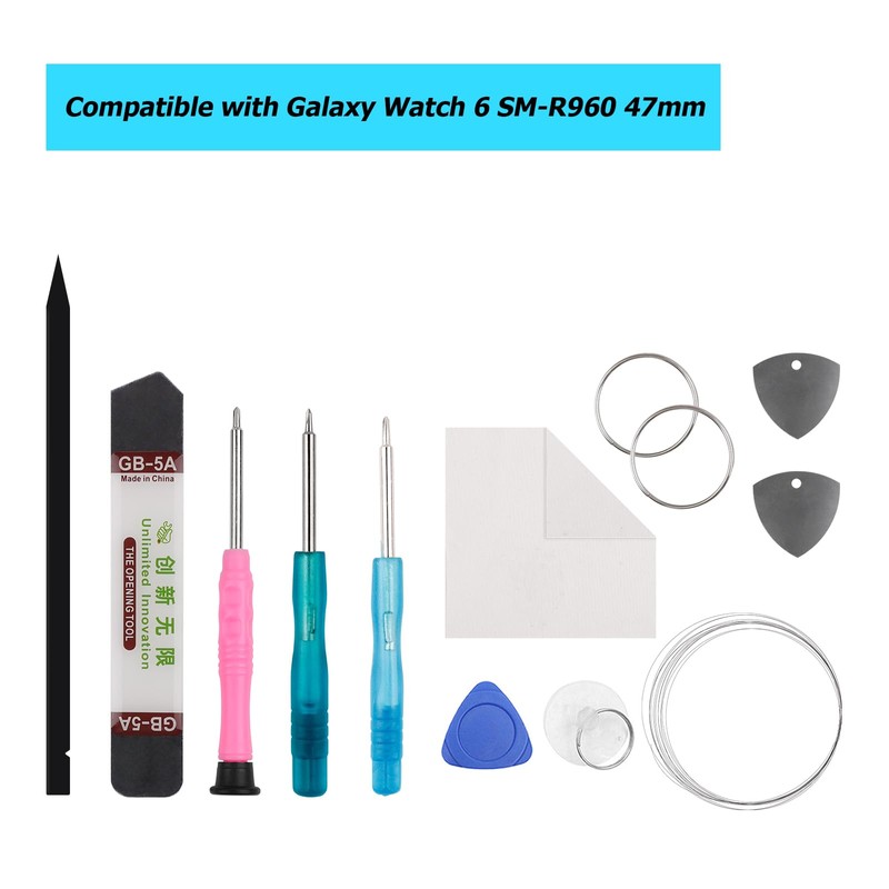 Vvsialeek New Touch Screen Digitizer Replacement for Galaxy Watch 6
