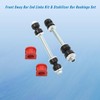 LABLT Front Sway Bar End Links Kit & Stabilizer Bar
