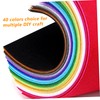 DOITOOL 40pcs Felt Sheets for Crafting Multi Quilting Fabric Sheets