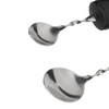 Parkinsons Patients Weighted Silverware, Black Handle Adaptive Utensil for Hand