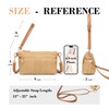 NEICOA Straw Crossbody Bags for Women 2025, RFID Wallet Straw