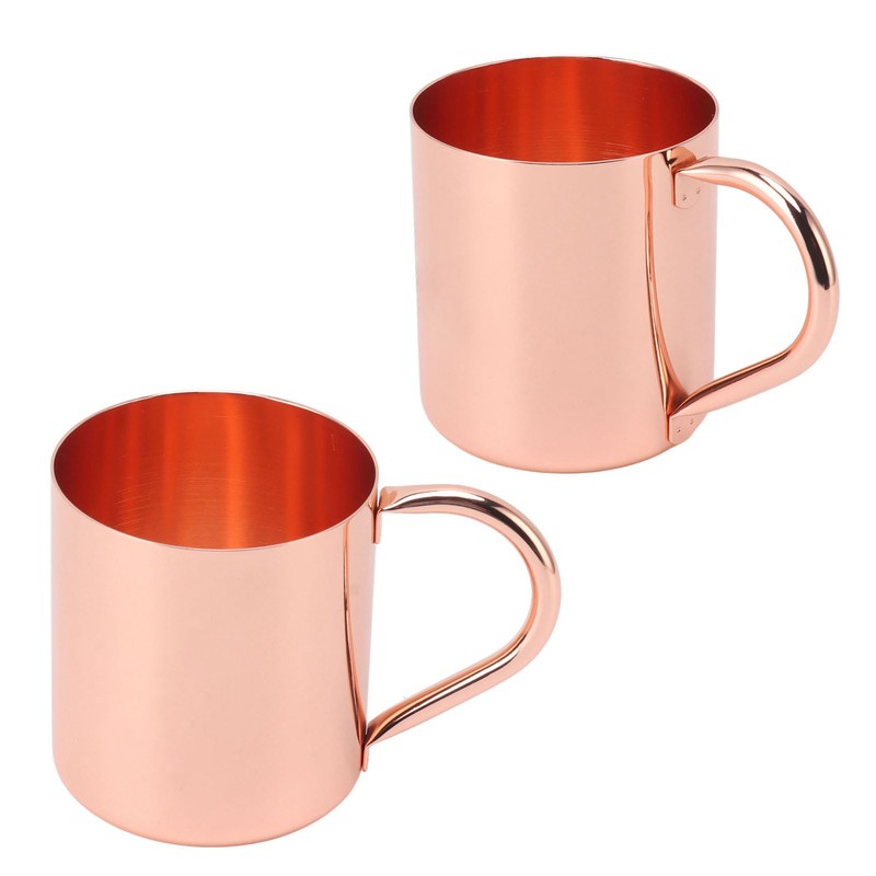 304 Stainless Steel Moscow Mugs Cocktail Red Wine Mugs Smooth