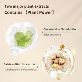 Baihuatang hot Compress Wristband 10 Pieces of Wristband Pure Natural self-Heating 护腕带 手腕带