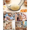TPZORJX 2 Stück Silikon Backmatte für Dutch Oven,Wiederverwendbare Backmatte Brot
