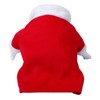 Dog Christmas Costumes Red Color Multifunctional Cute Dog Santa Suit