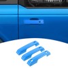 PDKLIN for Bronco Door Handle Cover Trim Light Blue Fit