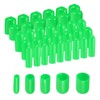 sourcing map 100pcs Round Rubber End Caps Protective Caps 1/8"