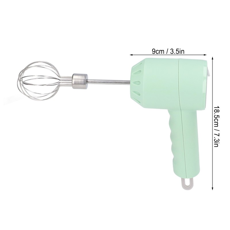 Electric Cordless Hand Mixer Small Household 3 Speed Changing Whisk