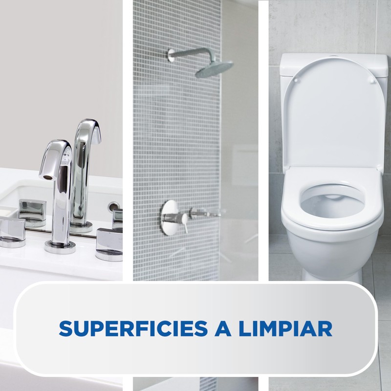 Pato Antihongos, Limpiador de Baños Con Cloro, Desinfecta y Elimina