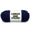 Caron One Pound Solids Yarn, 16oz, Gauge 4 Medium, 100%