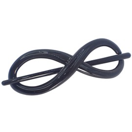 Topkids Accessories Chignon Hair Pin for Women and Girls, French Hair Pin, Hair Accessories for Women, French style, Hair grips, French Pin, Hair sticks, Hair pins (Black flower twist)