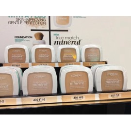 L'Oréal LOREAL TRUE MATCH MINERAL GENTLE POWDER FOUNDATION - 413 Sun Beige