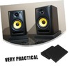 Sosoport 2Pcs Small Speaker Isolation Pads High Density Foams Cushion