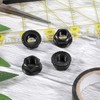 Bicycle Hub 3/8 Inch Black Flange Shaft Nut Kits, Bicycle