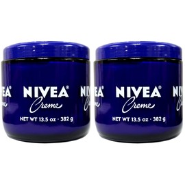Nivea Rich Moisturizing Body Cream, 13.5 oz Glass Jar (Pack of 2)