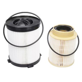 5.0L 5.6L Diesel Fuel Filter Compatible with NISSAN TITAN XD 2016 2017 2018 2019 2020 16 17 18 19 20 Replaces 1603-EZ40A 16403-EZ41A 1603EZ40A 16403EZ41A 5.0L 5.6L Fuel Filter