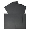 A4 Craft (Black) Pocket File with Business Card Slit [18