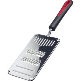 Westmark Raw Food and Pen Grater, for Fine Strips, Stainless Steel/Plastic, Gallant, Black/Red/Silver, 29742270