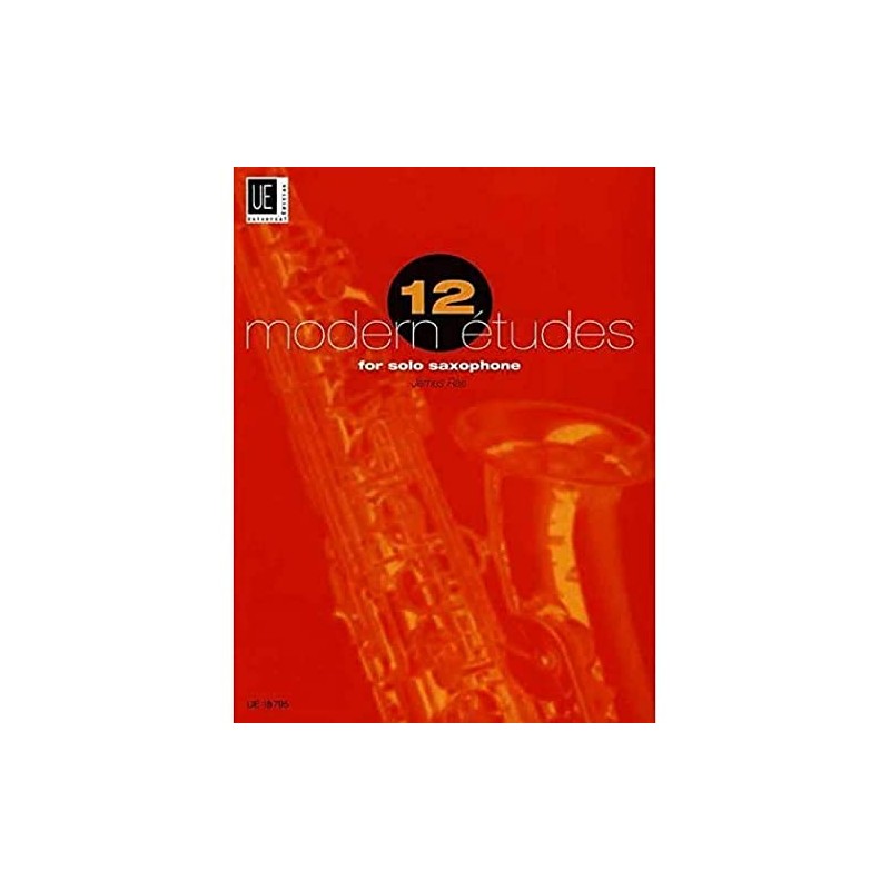 12 Modern Etudes For Solo Saxophone
