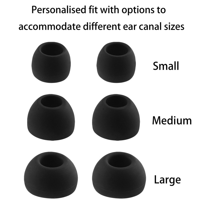 NANLANFAN Replacement Silicone Ear Tips for JBL Endurance Peak 3