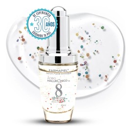 Serum Antiedad Con 8 Tipos De cidos Hialurnicos Farmapiel 30 G con vitaminas A, C y E concentracin 2 para todo tipo de piel danoche                   