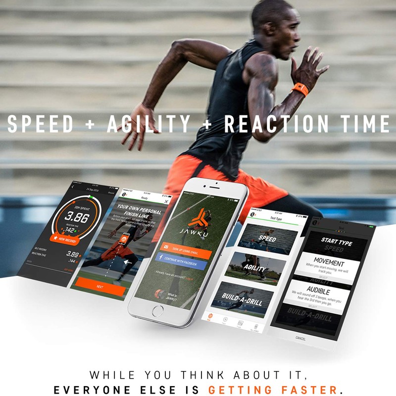 JAWKU Speed - The First Wearable to Measure Sprint Speed,