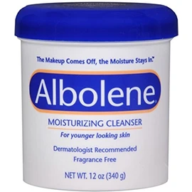 Albolene Moisturizing Cleanser Fragrance Free 12 oz (Pack of 6)