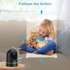 ANMEATE 3K 5MP Security Camera, Pet/Dog/Baby Camera with Phone app,Color