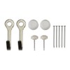 Berg Co., Ltd. Nikopin Hook White Single M-070