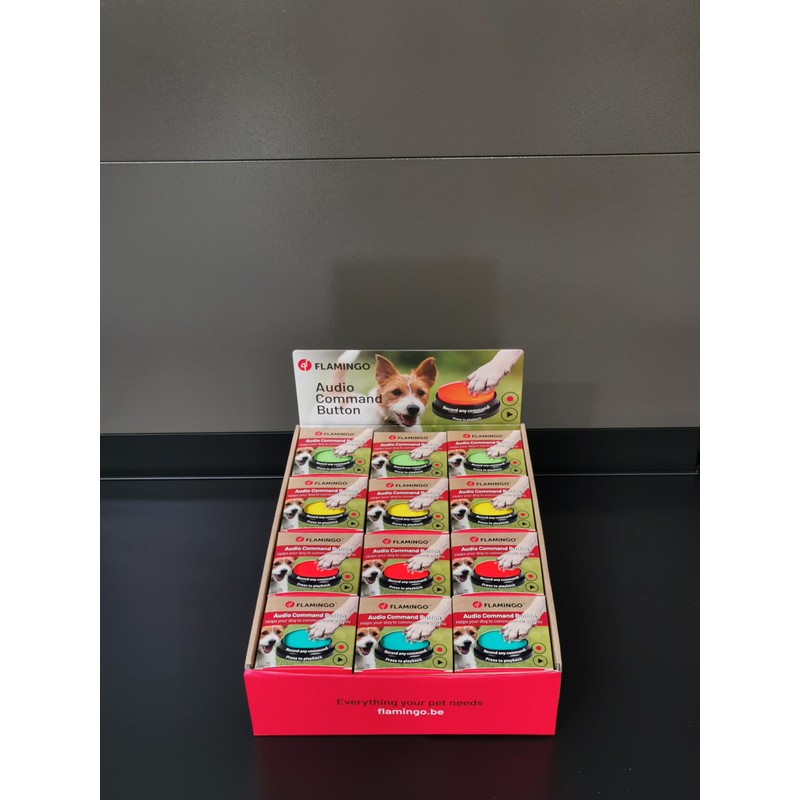 Flamingo HS Karao Communication Button Recordable Diameter 8.8 cm Assorted