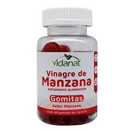 Gomitas Vinagre De Manzana Vidanat 60 Gomitas                                                                                                         