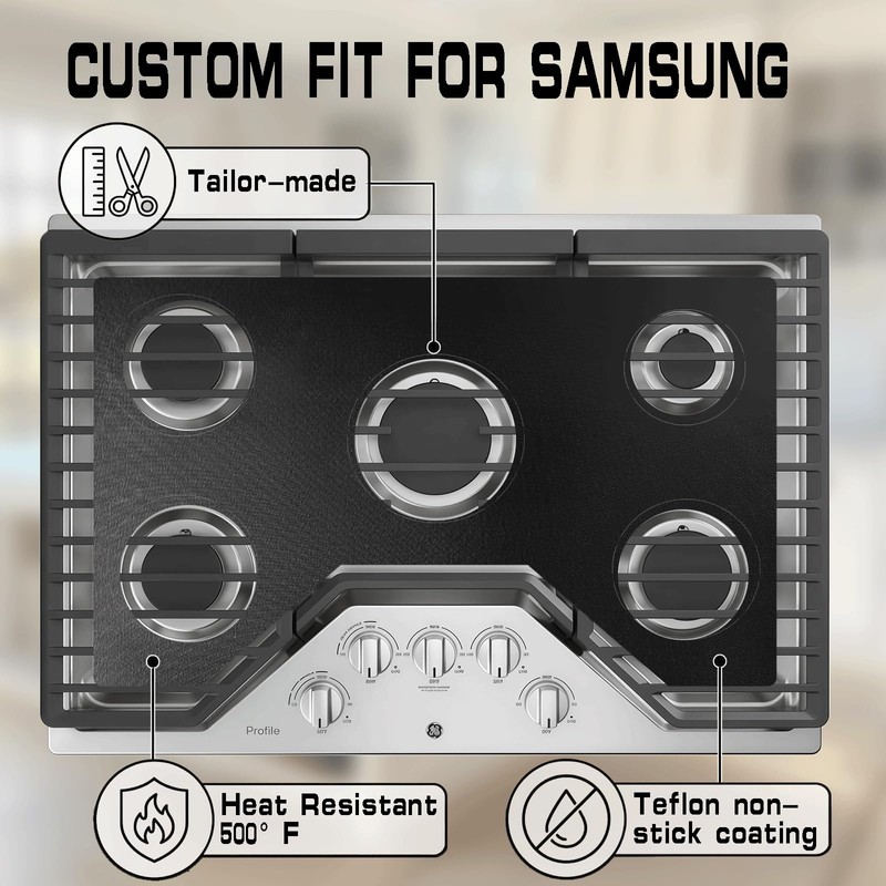 Stove Top Protector for GE 30” 5-Burner Gas Range