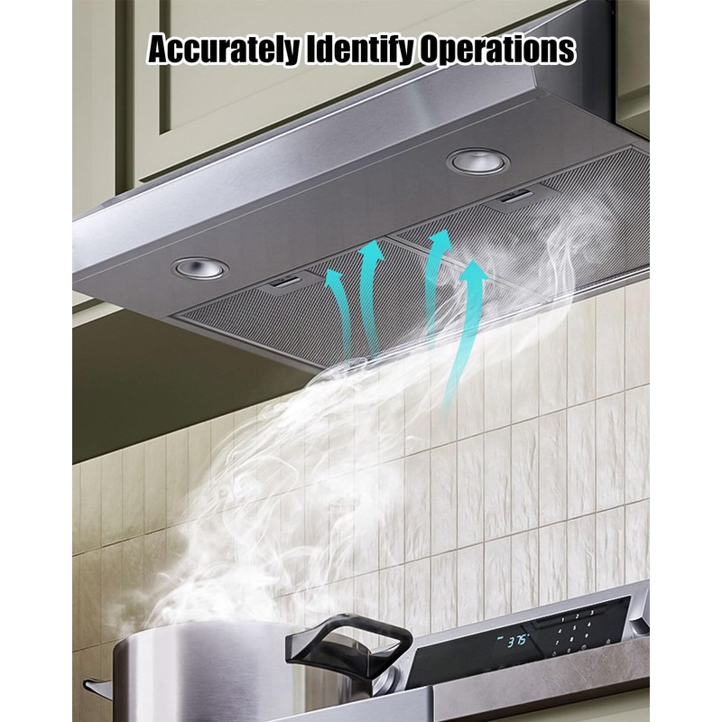Range Hood Switch Touchpad Fit for GE Range Vent Hood