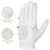 Katx Men's Full Finger Golf Glove Durable Premium Leather Left