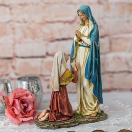 Joseph's Studio by Roman, Renaissance Collection, 10.5" H Our Lady of Lourdes, Home Décor, Devout Gift, Prayerful Inspiration (9x3x10)