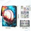 TCGUARD Baseball Card Sleeves Binder 900 Pockets for Trading Card,