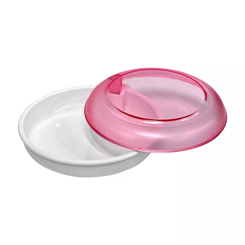 2 X Pink Clear Mouth Teeth Guard Retainer Case for