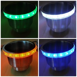 Cup Holder for RGB LED Light Ring Mastercraft Moomba Supra Malibu Boats RV