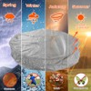 Pssopp Cover Waterproof Portable Outdoor Patio Round Inflatable Cover Protection