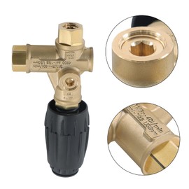 findmall 2Pcs Unloader Valve VRT3-310 10.5GPM 4500 PSI 3/8 Inch Pressure Washer Pump