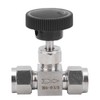 304 Stainless Steel Valve 2‑Way High Pressure Needle Flow Control