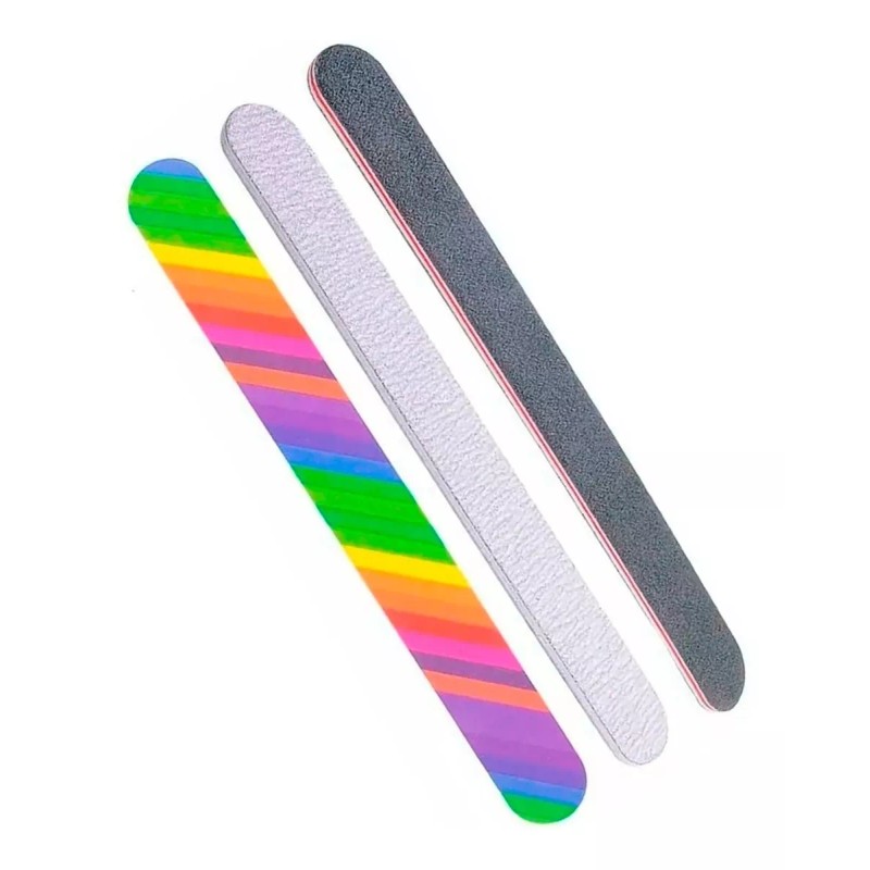 Mafab Herramientas Uñas De Limas Pedicura Arte Manicura 3pz