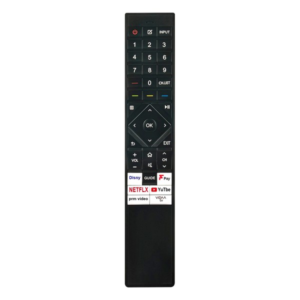 ERF6P64H New Replace Remote Control work for Hisense Smart LCD
